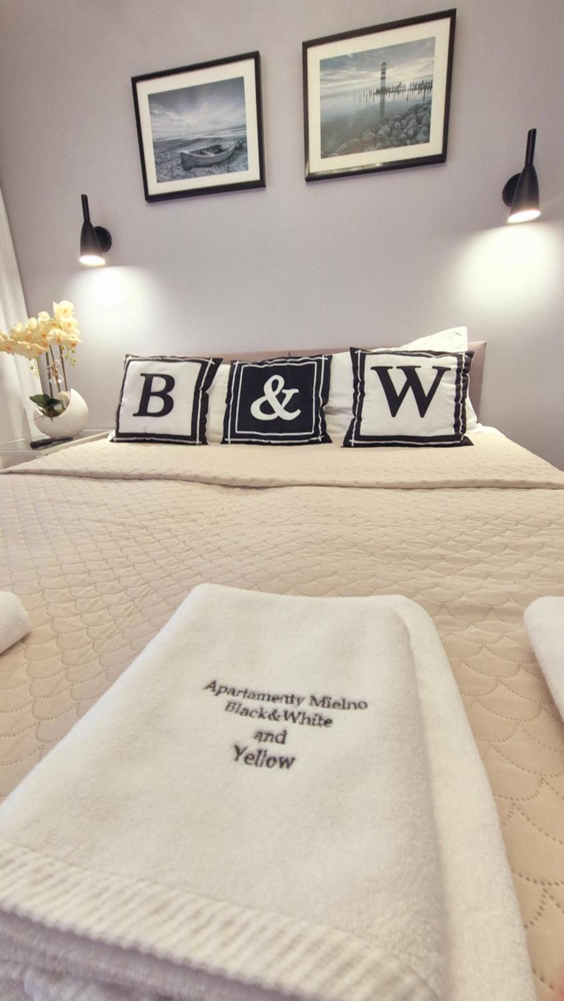 Apartament Black-White Mielno  Rom bilde